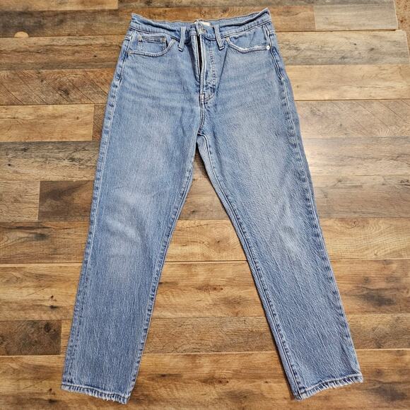 Madewell The Perfect Vintage Jean Women's Size 29 High Rise Blue Denim Jeans - Picture 2 of 13